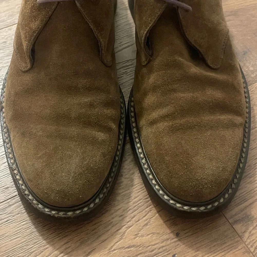 Banana Republic Men's Brown Suede Desert Chukka Boots Size 11